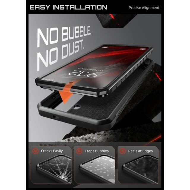 Чехол Supcase Unicorn Beetle Pro Mag для Samsung Galaxy S26 Plus Black with MagSafe (2 pack) (843439161047)