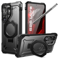 Чохол Supcase UB Grip Mag для Samsung Galaxy S26 Ultra Black with MagSafe (843439161160)