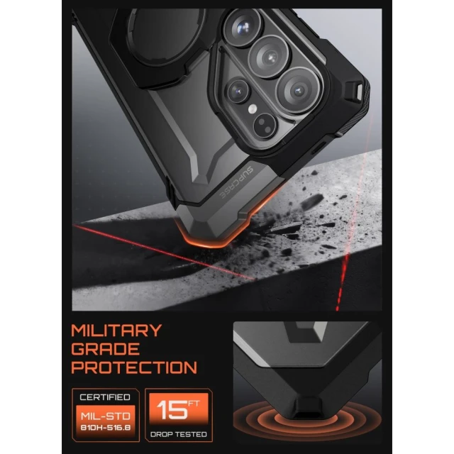 Чохол Supcase UB Grip Mag для Samsung Galaxy S26 Ultra Black with MagSafe (843439161160)