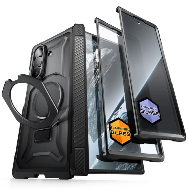 Чохол Supcase UB Grip Mag для Samsung Galaxy Fold 8 Black (2 pack) with MagSafe (843439162198)