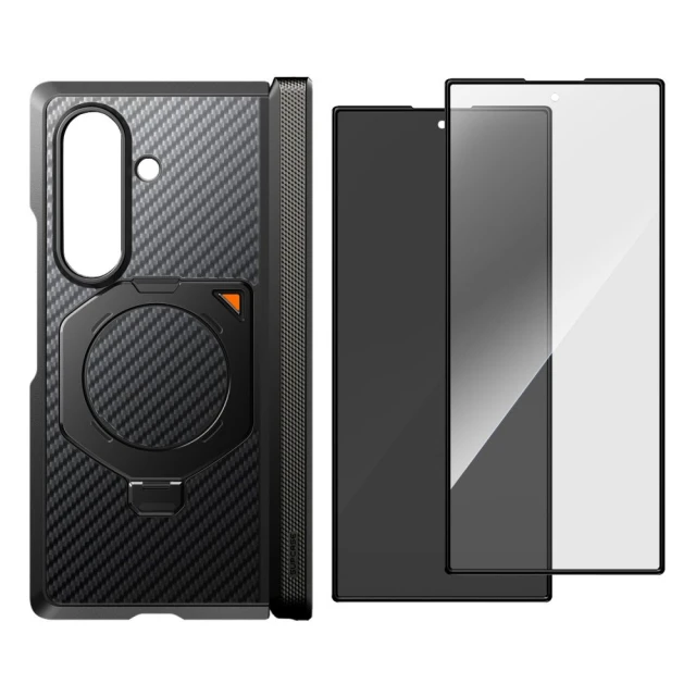 Чохол Supcase UB Aero для Samsung Galaxy Fold 8 Ultra Aramid Black (2 pack) (843439162228)