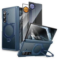 Чохол Supcase UB Aero для Samsung Galaxy Fold 8 Ultra Aramid Blue (2 pack) (843439162235)