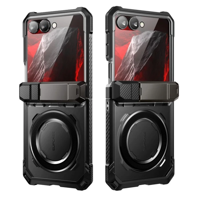 Чехол Supcase UB Grip Mag для Samsung Galaxy Flip 8 Black with MagSafe (843439162266)
