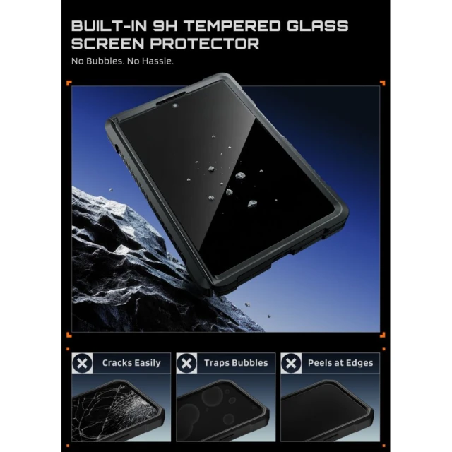 Чохол Supcase UB Grip Mag для Samsung Galaxy Fold 8 Black with MagSafe (843439162303)
