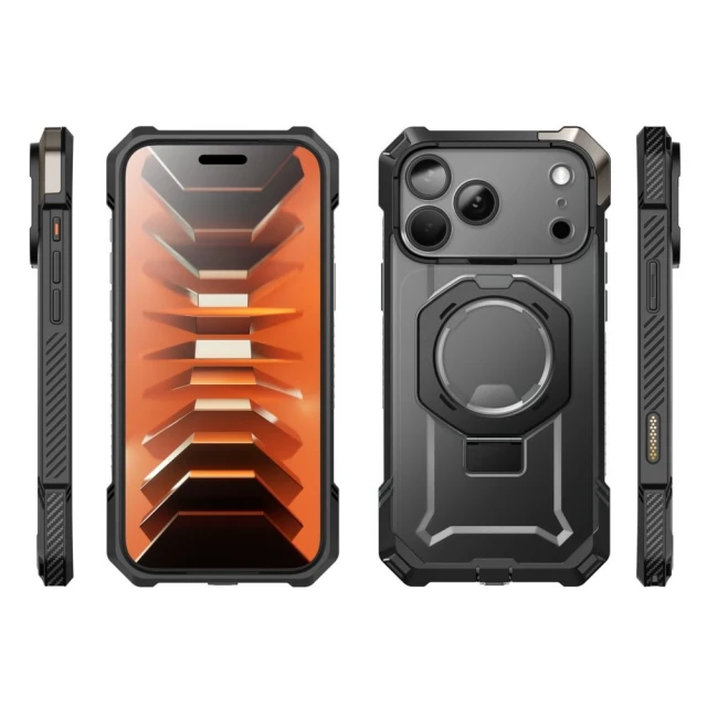 Чохол Supcase UB Grip Mag для iPhone 18 Pro | 17 Pro Black with MagSafe (843439163263)