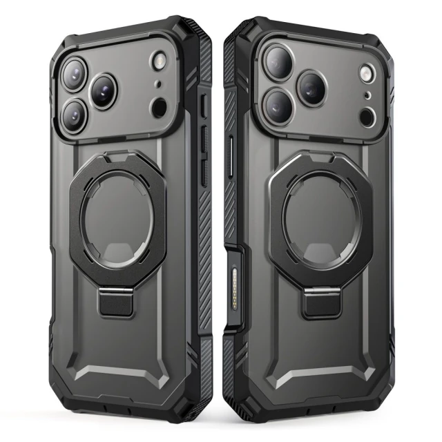 Чохол Supcase Grip Pro Mag для iPhone 18 Pro | 17 Pro Black with MagSafe (843439163324)