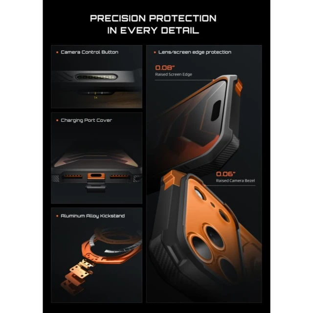 Чохол Supcase UB Grip Mag для iPhone 18 Pro Max | 17 Pro Max Coral with MagSafe (843439163379)