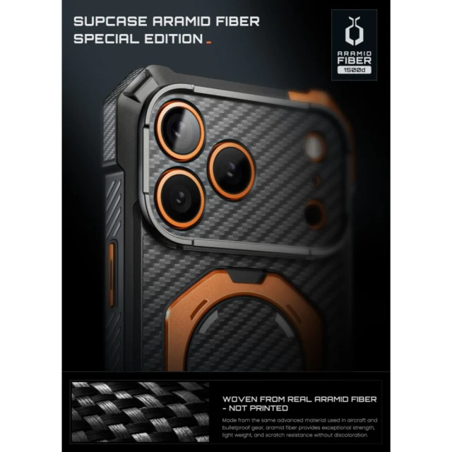 Чохол Supcase UB Grip Mag для iPhone 18 Pro Max | 17 Pro Max Black (843439163393)