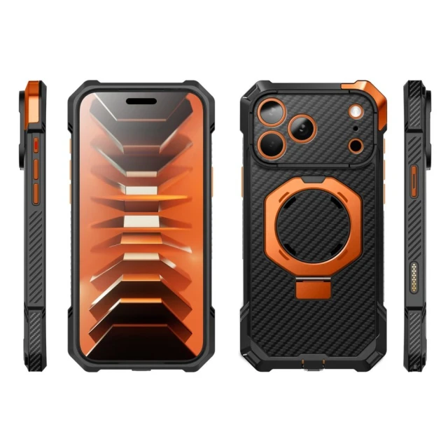 Чохол Supcase UB Grip Mag для iPhone 18 Pro Max | 17 Pro Max Black (843439163393)