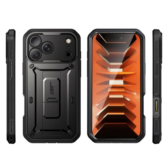 Чохол Supcase Unicorn Beetle Pro для iPhone 18 Pro Max | 17 Pro Max Black (843439163409)