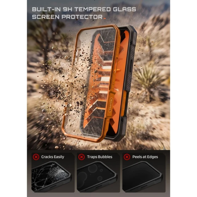 Чехол Supcase Grip Pro Mag для iPhone 18 Pro Max | 17 Pro Max Coral with MagSafe (843439163447)