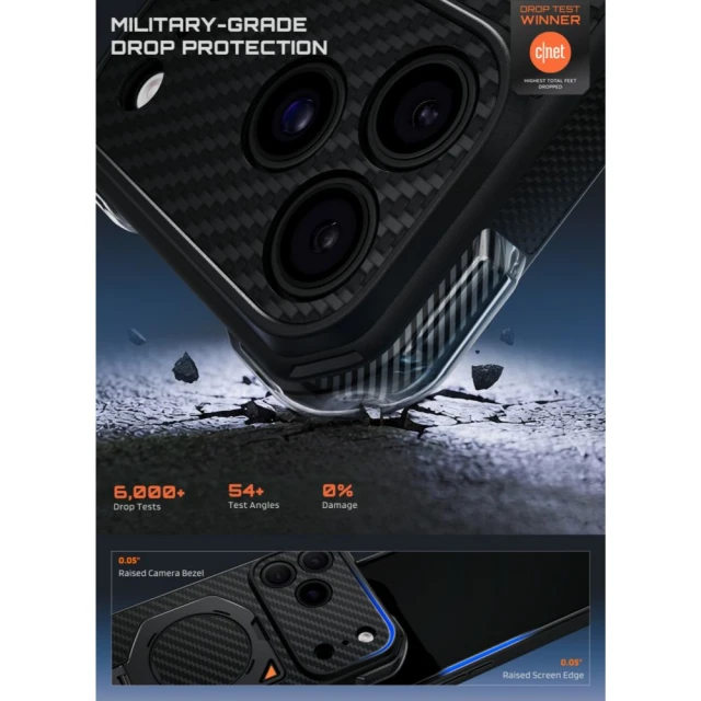 Чохол Supcase Aero Mag для iPhone 18 Pro Max | 17 Pro Max Black (843439163461)