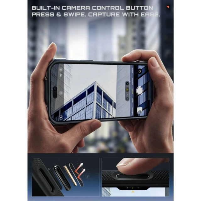 Чохол Supcase Aero Mag для iPhone 18 Pro Max | 17 Pro Max Black (843439163461)