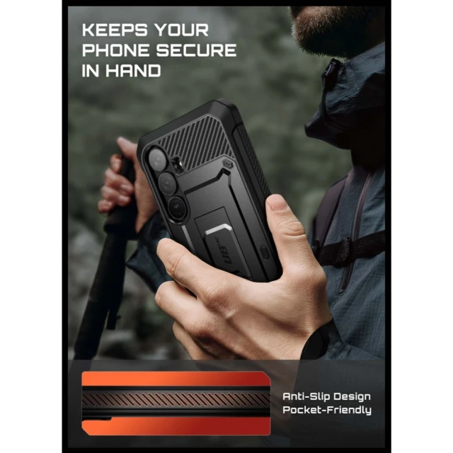 Чохол Supcase Unicorn Beetle Pro для Samsung Galaxy S26 FE Black (843439164147)