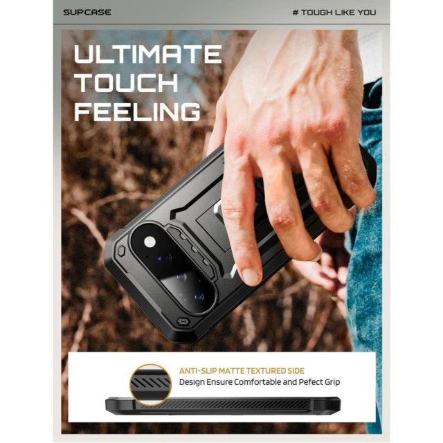 Чохол Supcase Unicorn Beetle Pro для Google Pixel 11 Pro Black (843439164154)