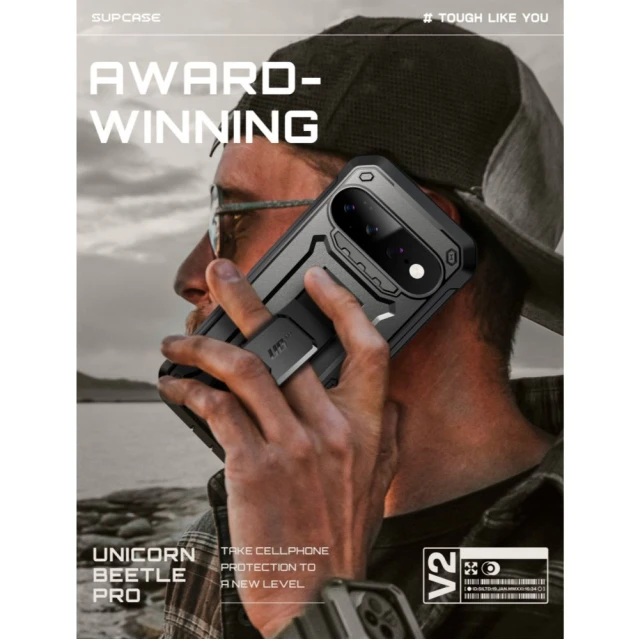 Чохол Supcase Unicorn Beetle Pro для Google Pixel 11 Pro XL Black (843439164178)
