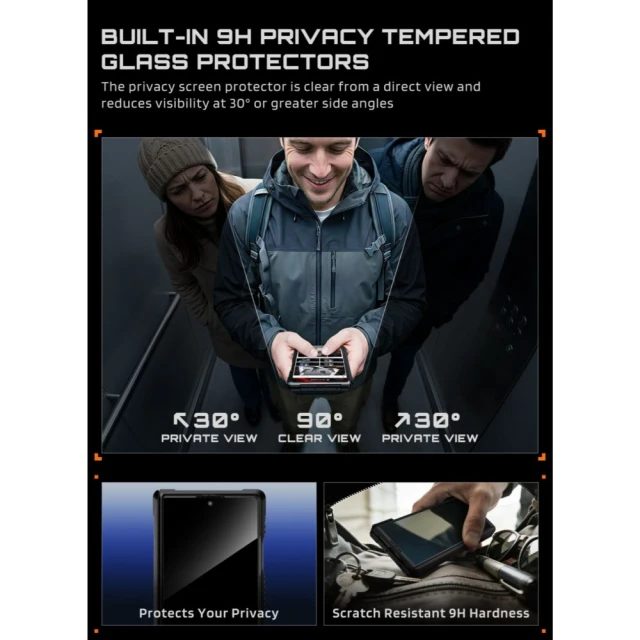 Чохол Supcase UB Grip Mag для Samsung Galaxy Fold 8 Black with MagSafe (843439164291)