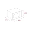 Мікрохвильова піч Teka MW FS20 WH (8434778029291)