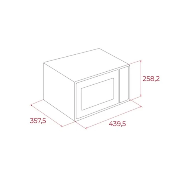 Мікрохвильова піч Teka MW FS20 WH (8434778029291)
