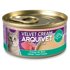 Вологий корм для котів Arquivet Velvet з тунцем 80 г (8435117813854)