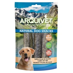 Ласощі для собак Arquivet рулетики зі шкіри тріски 70 г (8435117821224)