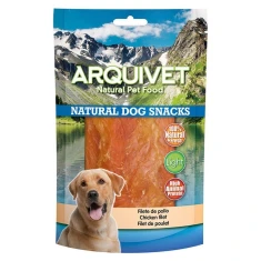 Ласощі для собак Arquivet М'які філе з курки 100 г (8435117828391)