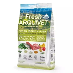 Напіввологий корм для собак Arquivet Fresh з іберійською свининою та океанічною рибою 2,5 кг (8435117891081)