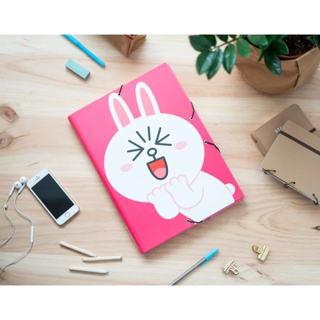 Папка для зберігання документів BT21 Rabbit CONY A4 (24 x 34 см)