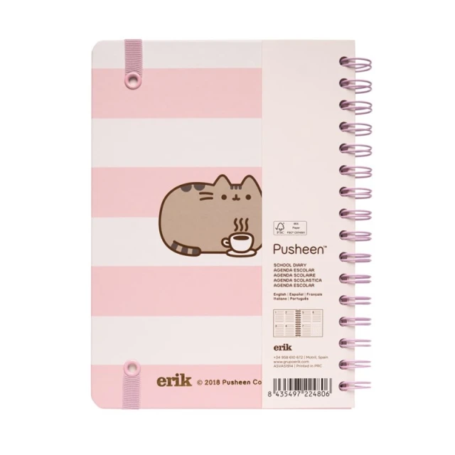 Планер Pusheen 2019/2020 (14 x 16 см)