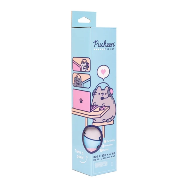 Килимок для гейміння Pusheen Gaming Mat XXL 80x35 см (MGGE002)