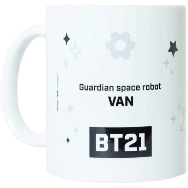 Кружка керамическая BT21 300ml (TAZ027)