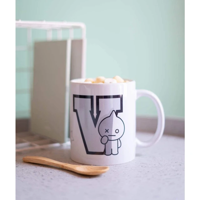 Кружка керамическая BT21 300ml (TAZ027)
