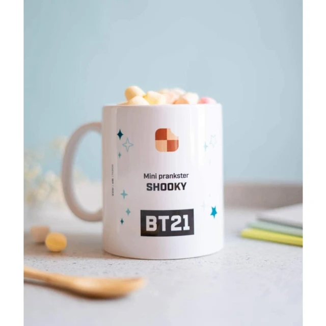 Кружка керамическая BT21 SHOOKY 300ml (TAZ029)