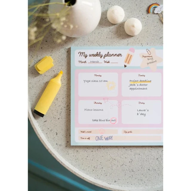 Щотижневий планер Pusheen Foodie A4 54 сторінки (BPSA40023)