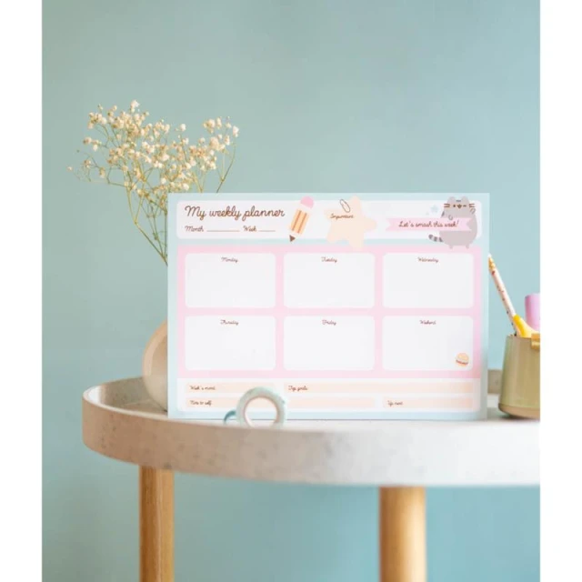 Щотижневий планер Pusheen Foodie A4 54 сторінки (BPSA40023)