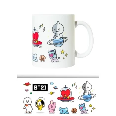 Кружка керамическая BT21 300ml (TAZ042)