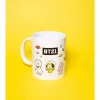 Кружка керамическая BT21 300ml (TAZ042)