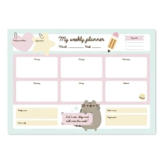 Планер тижневий Pusheen Foodie A3 54 сторінки (BPSA30002)