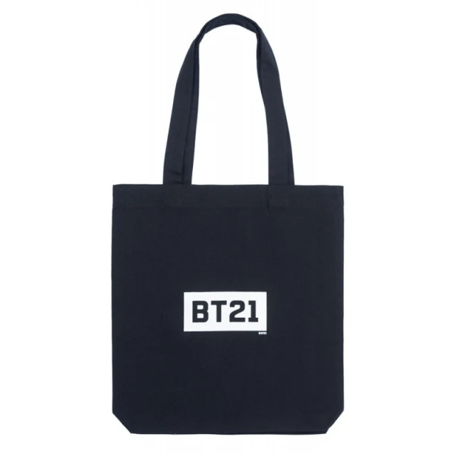 Сумка для покупок BT21 материальная 28x40 см Black (MARE0100)