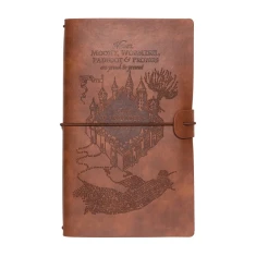 Записник шкіряний Harry Potter подорожний 12x19,6 см Brown (CTBV001)