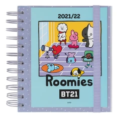 Календар BT21 шкільний планер 2021/2022 Blue (ADPM2103)
