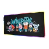 Килимок для гри BT21 з LED підсвітленням XXL 90x40 см (MGGEL002)