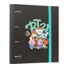 Швидкозшивач A4 BT21 Street Mood 4 кільця з гумкою (CAT0104)