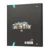 Швидкозшивач A4 BT21 Street Mood 4 кільця з гумкою (CAT0104)