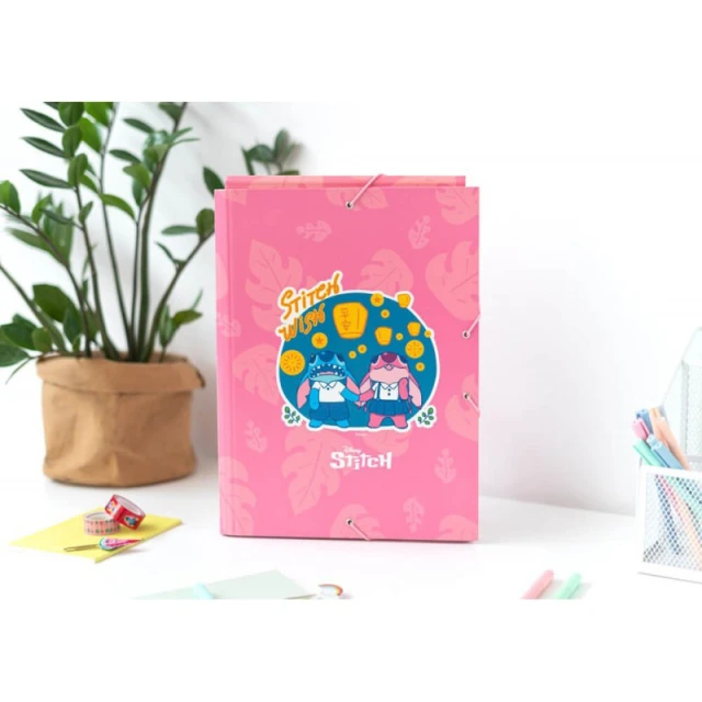 Папка з гумкою Disney Stitch A4 24x34 см (CSG0100)