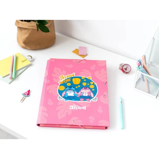 Папка з гумкою Disney Stitch A4 24x34 см (CSG0100)