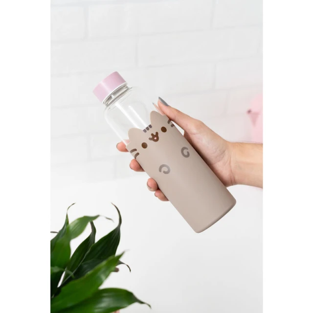 Пляшка для води Pusheen 500 мл скло (BDC009)