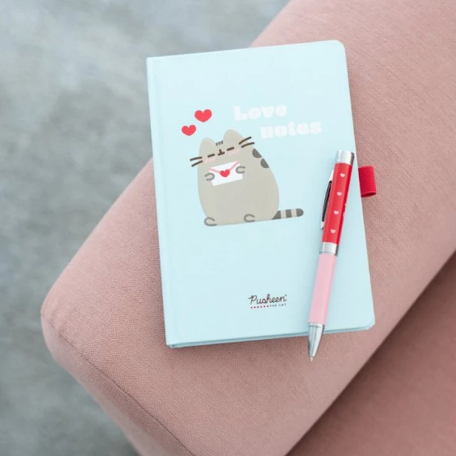 Записная книжка + Ручка-фонарик Pusheen Purrfect Love (CPA5008)