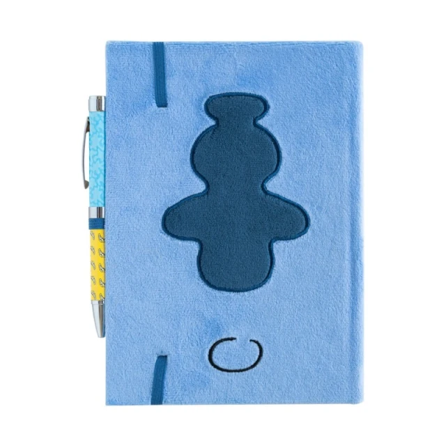 Блокнот плюшевий Disney Stitch A5 + ручка-ліхтарик Tropical (CPA5026)