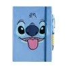 Блокнот плюшевий Disney Stitch A5 + ручка-ліхтарик Tropical (CPA5026)